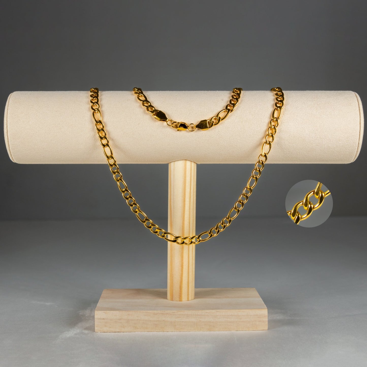 Combo Hombre Alfa – Cartier 18K + Dije Caballo GRATIS - Lioro