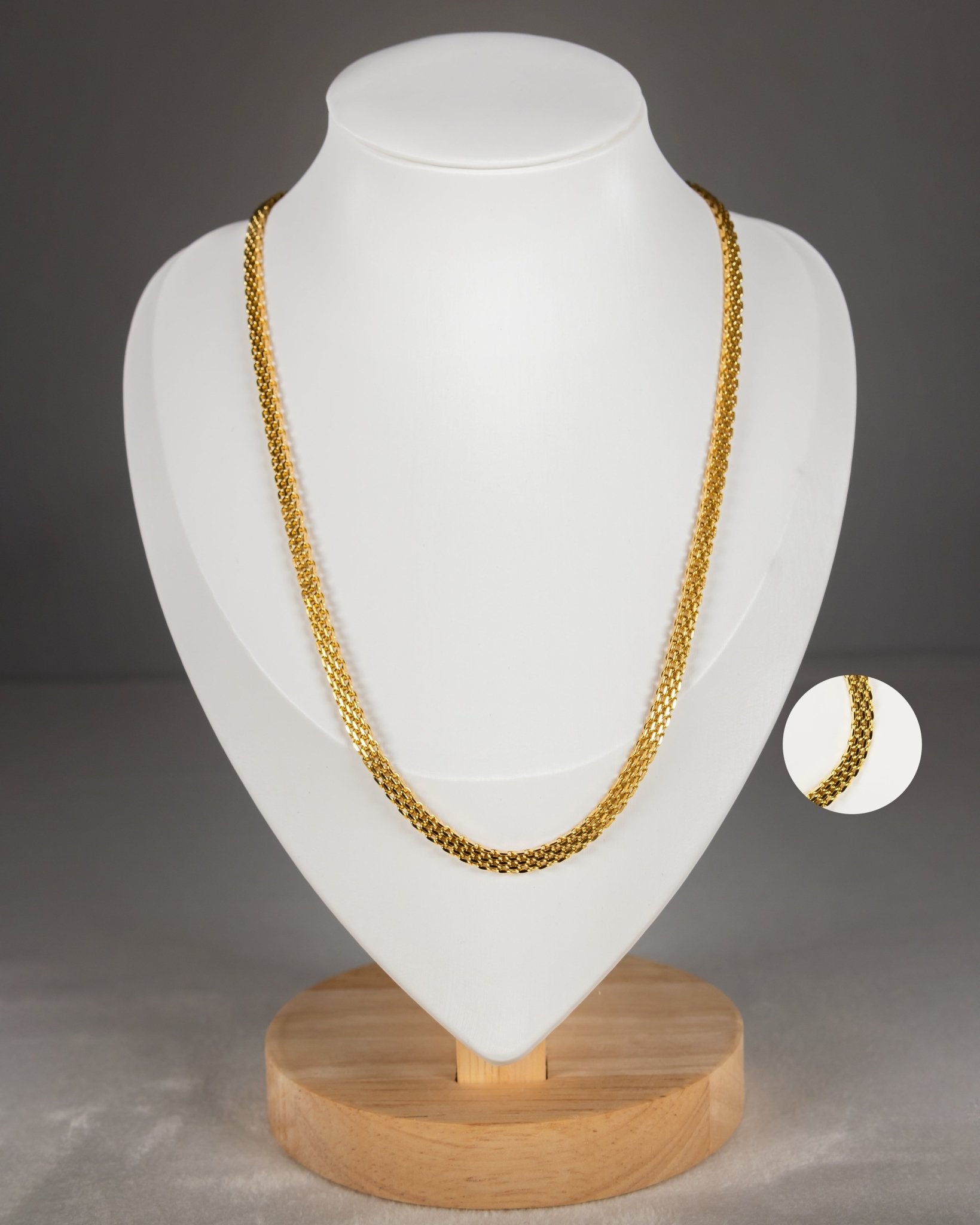 Combo Chinesca Mujer - Cadena Chinesca de Detalle Delicado + Pulsera Chinesca de Regalo, Fina con Toque Exótico - Lioro