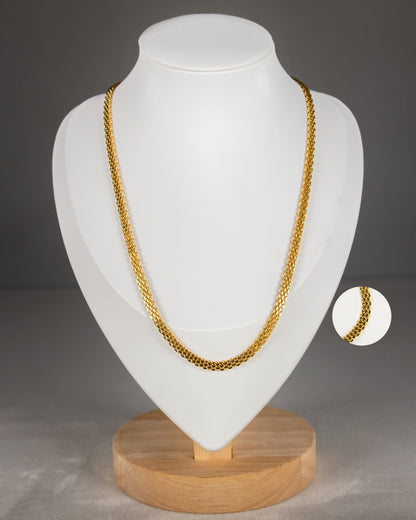 Combo Chinesca Mujer - Cadena Chinesca de Detalle Delicado + Pulsera Chinesca de Regalo, Fina con Toque Exótico - Lioro