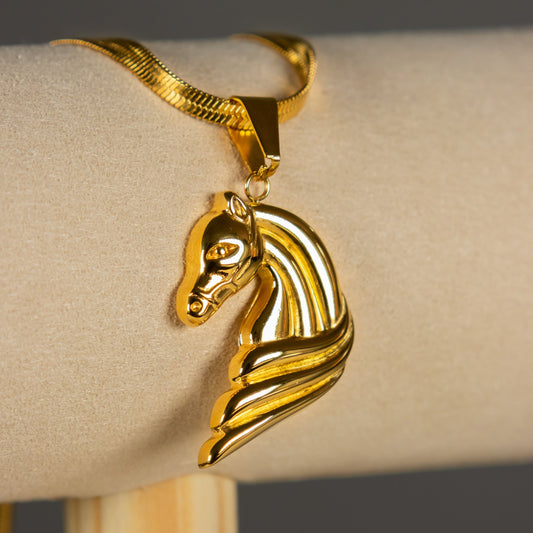 Combo Hombre Alfa – Cartier 18K + Dije Caballo GRATIS - Lioro