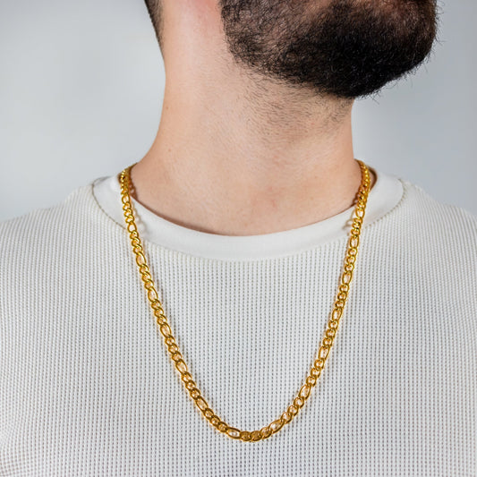 Combo Hombre Alfa – Cartier 18K + Dije Caballo GRATIS - Lioro